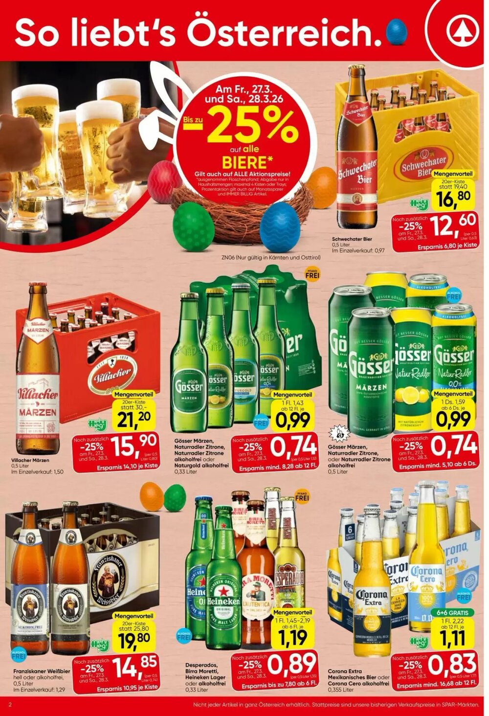Eurospar Flugblatt (ab 26.03.2026) - Angebote und Prospekt - Seite 2