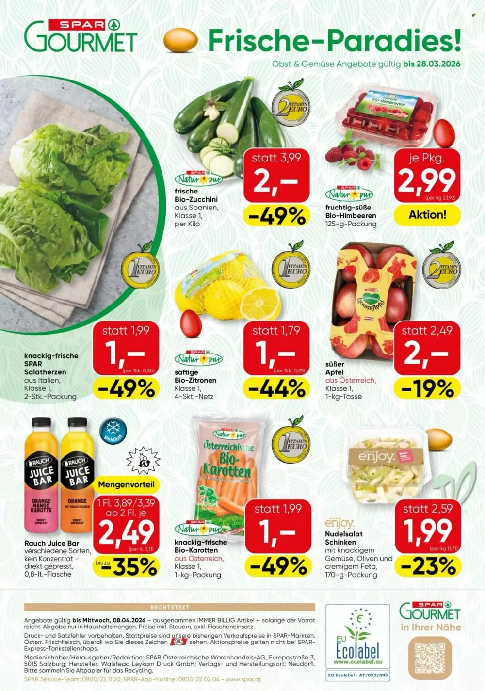 Spar Flugblatt (ab 26.03.2026) - Angebote und Prospekt - Seite 12