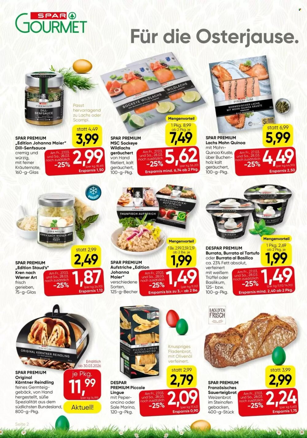 Spar Flugblatt (ab 26.03.2026) - Angebote und Prospekt - Seite 2
