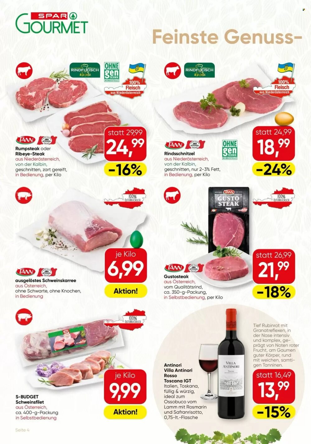 Spar Flugblatt (ab 26.03.2026) - Angebote und Prospekt - Seite 4