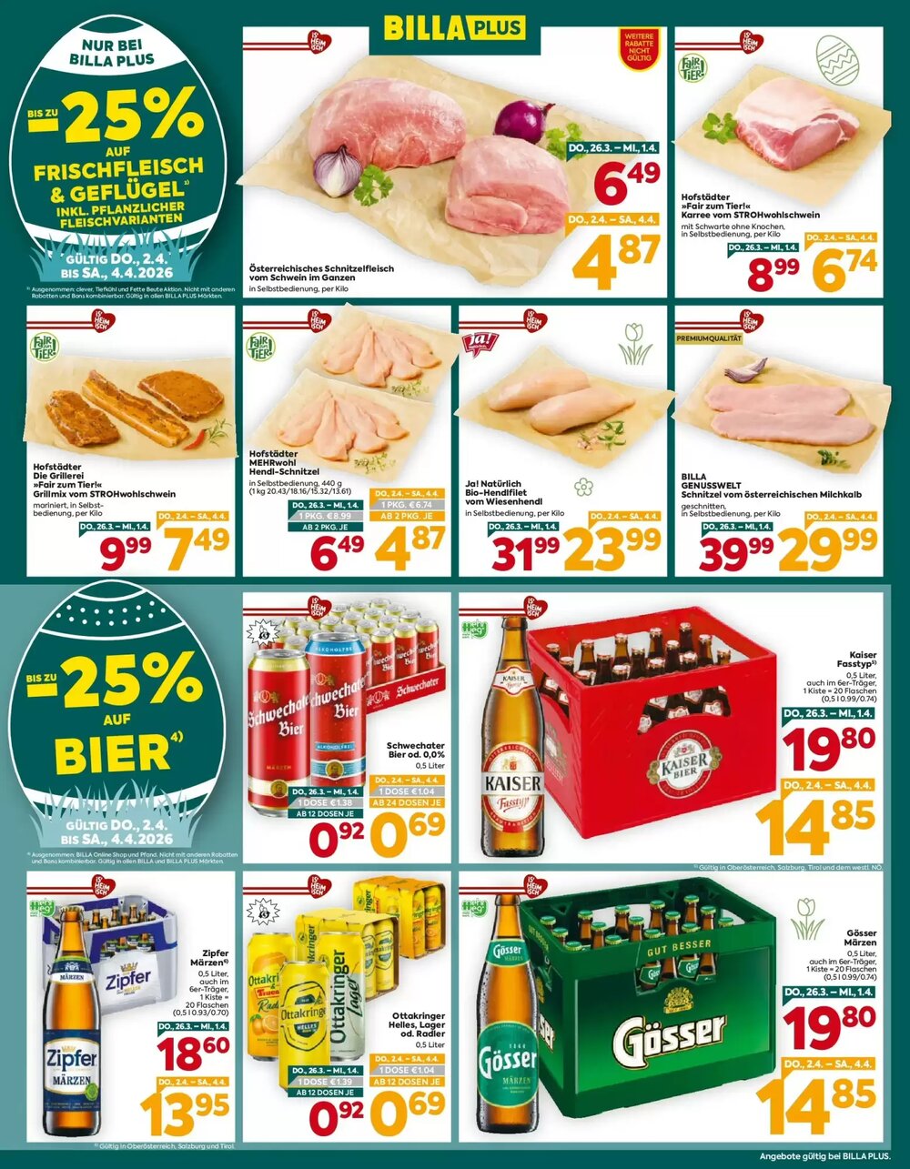Billa Flugblatt (ab 26.03.2026) - Angebote und Prospekt - Seite 3