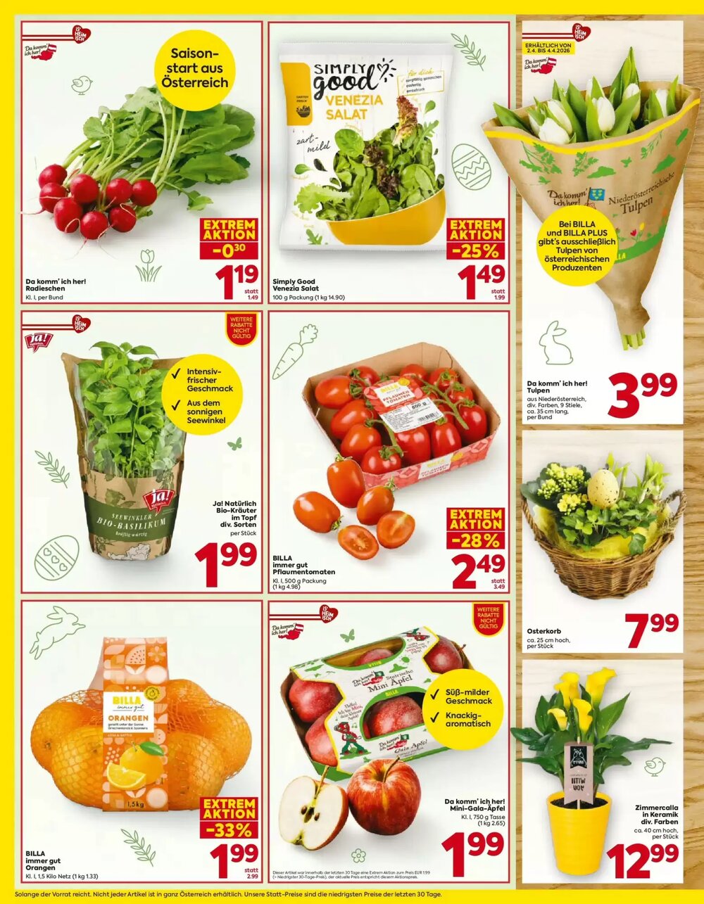 Billa Flugblatt (ab 26.03.2026) - Angebote und Prospekt - Seite 16