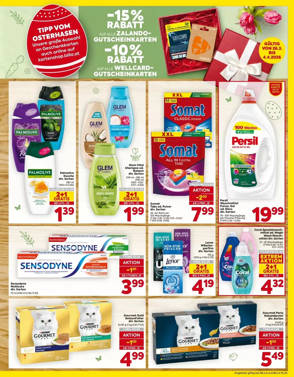 Billa Flugblatt (ab 26.03.2026) - Angebote und Prospekt - Seite 19