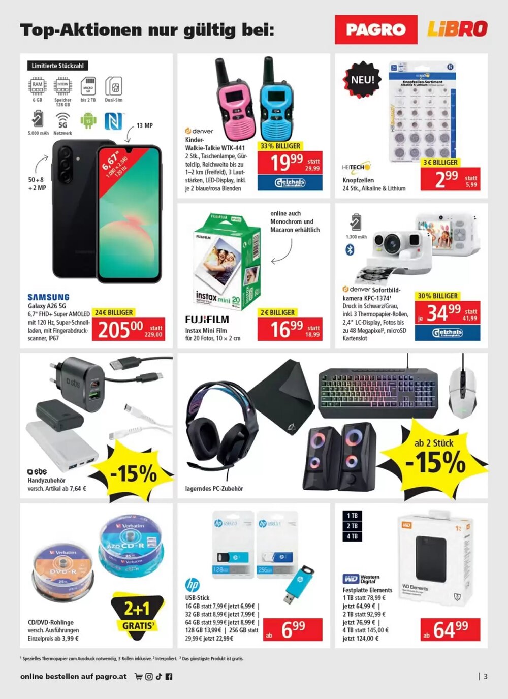 Pagro Diskont Flugblatt (ab 26.03.2026) - Angebote und Prospekt - Seite 3