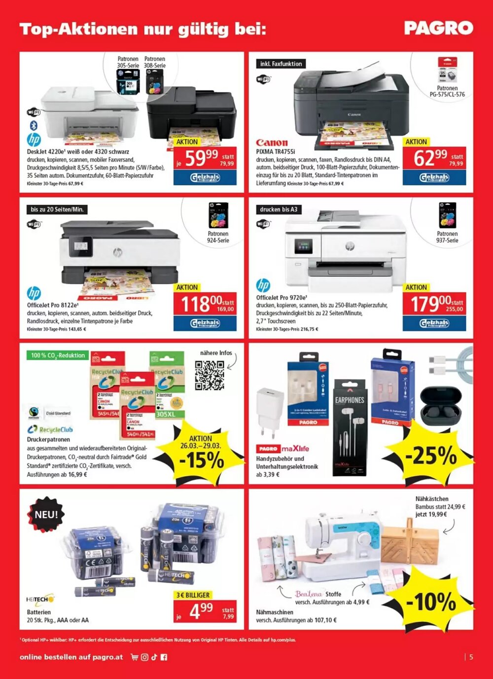 Pagro Diskont Flugblatt (ab 26.03.2026) - Angebote und Prospekt - Seite 5
