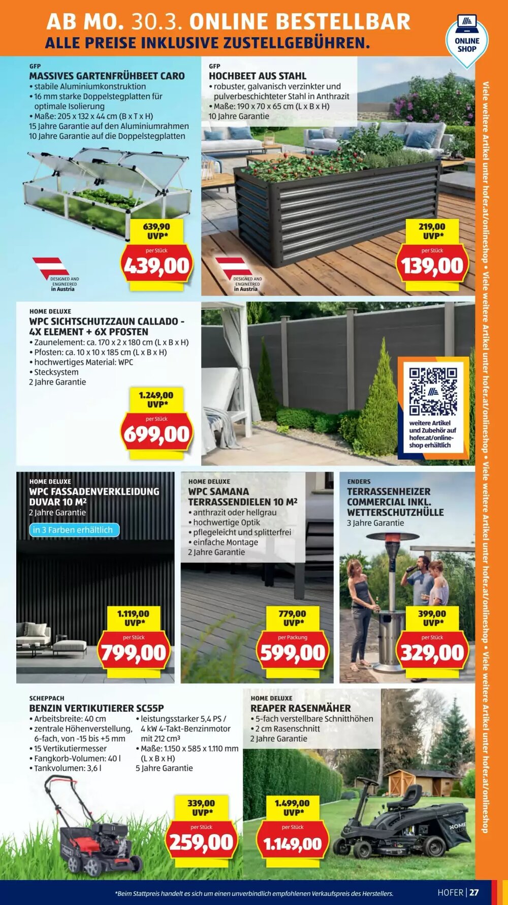 Hofer Flugblatt (ab 27.03.2026) - Angebote und Prospekt - Seite 33