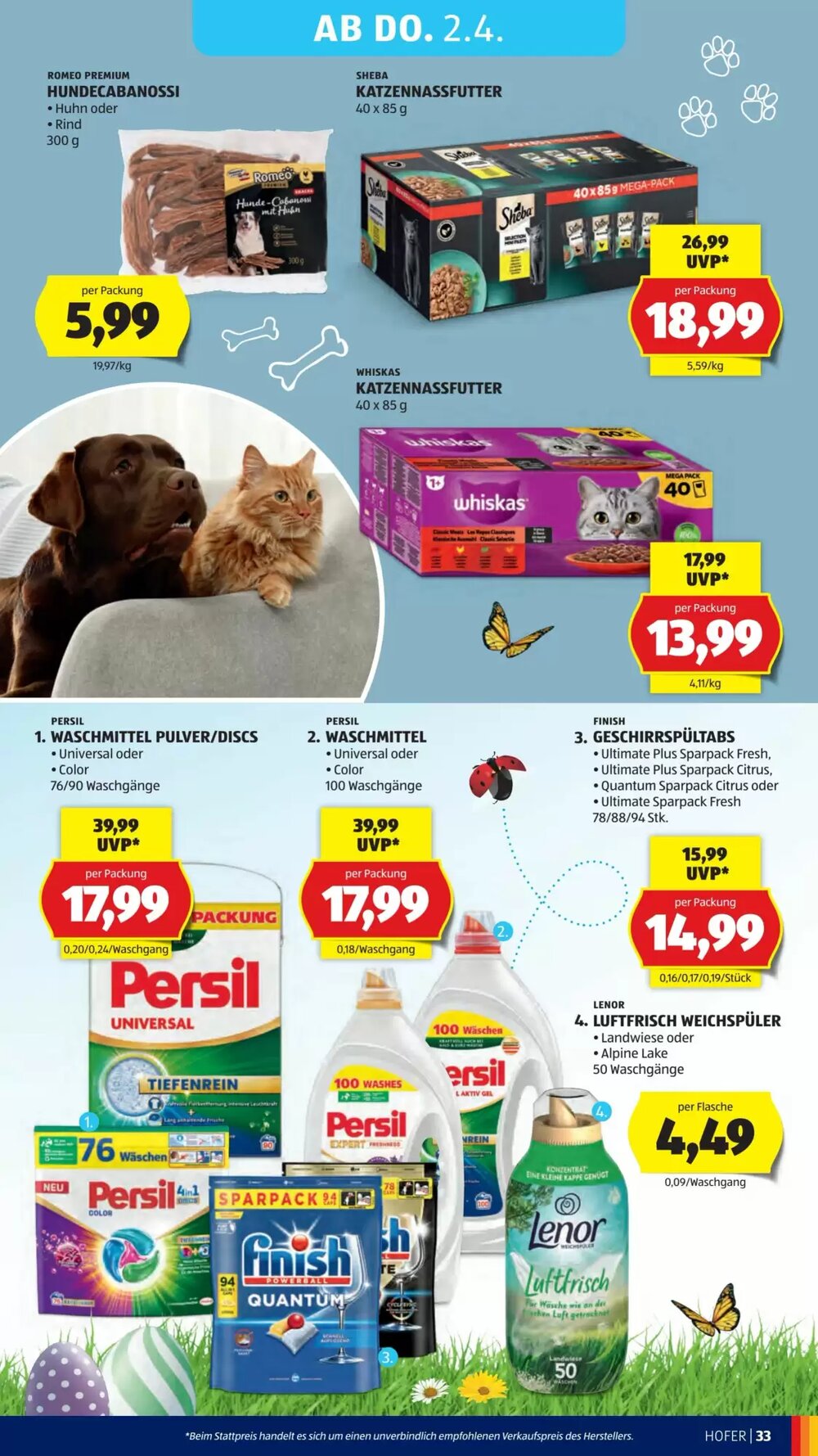 Hofer Flugblatt (ab 27.03.2026) - Angebote und Prospekt - Seite 39