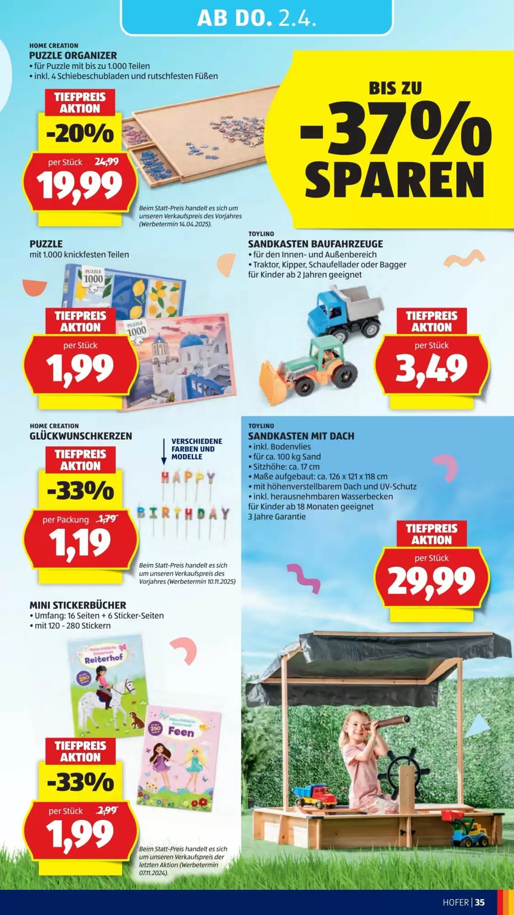 Hofer Flugblatt (ab 27.03.2026) - Angebote und Prospekt - Seite 41