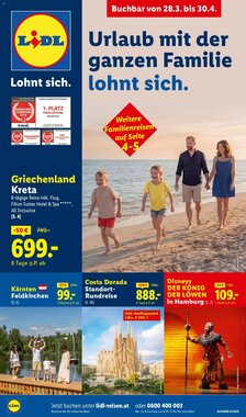 Lidl Reisen Flugblatt (ab 28.03.2026) - Angebote und Prospekt
