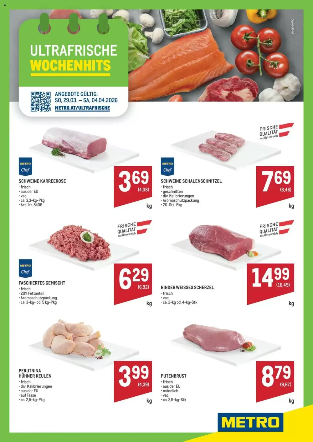 Metro Flugblatt (ab 29.03.2026) - Angebote und Prospekt - Seite 1