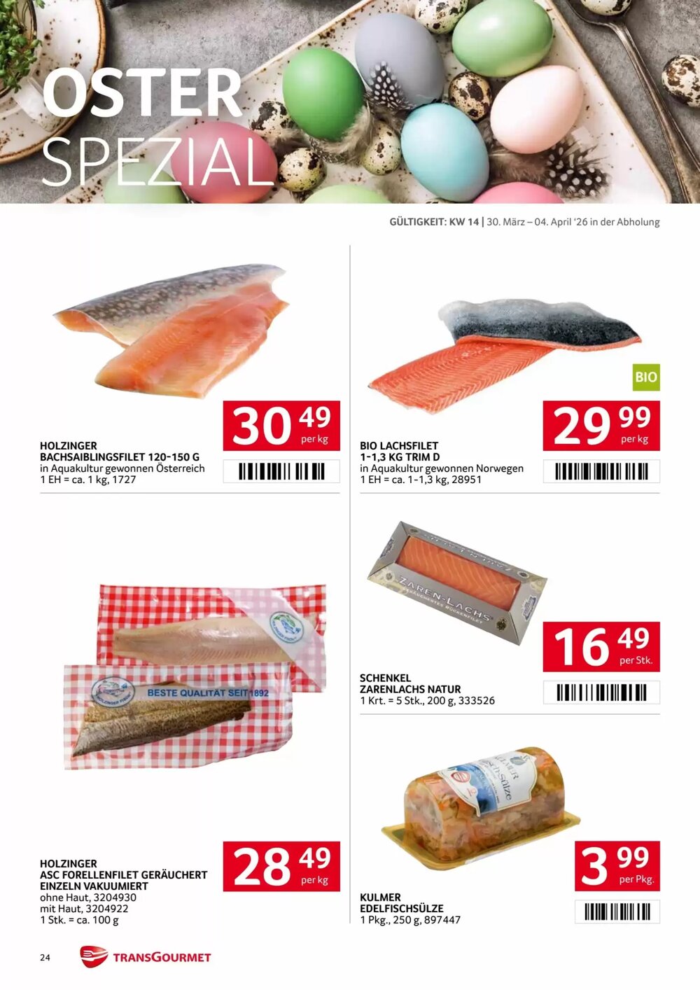 Transgourmet Flugblatt (ab 30.03.2026) - Angebote und Prospekt - Seite 23