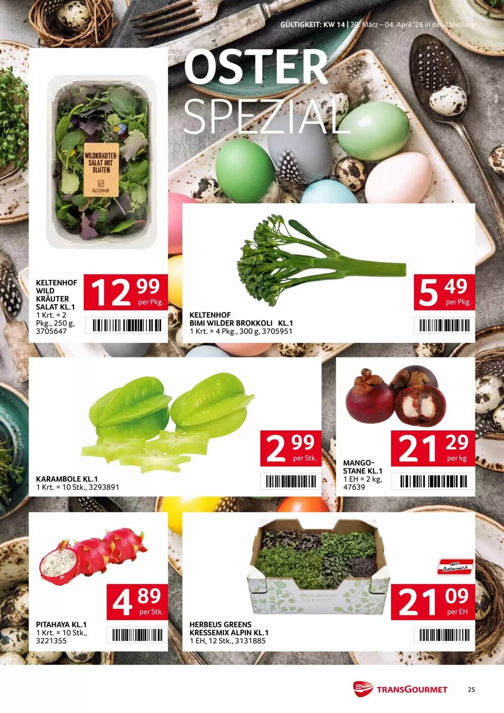 Transgourmet Flugblatt (ab 30.03.2026) - Angebote und Prospekt - Seite 24
