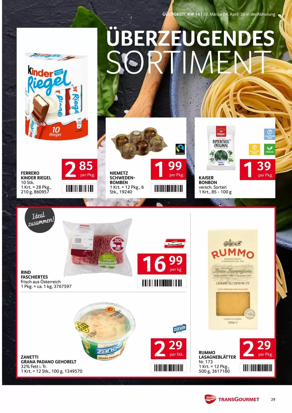 Transgourmet Flugblatt (ab 30.03.2026) - Angebote und Prospekt - Seite 28
