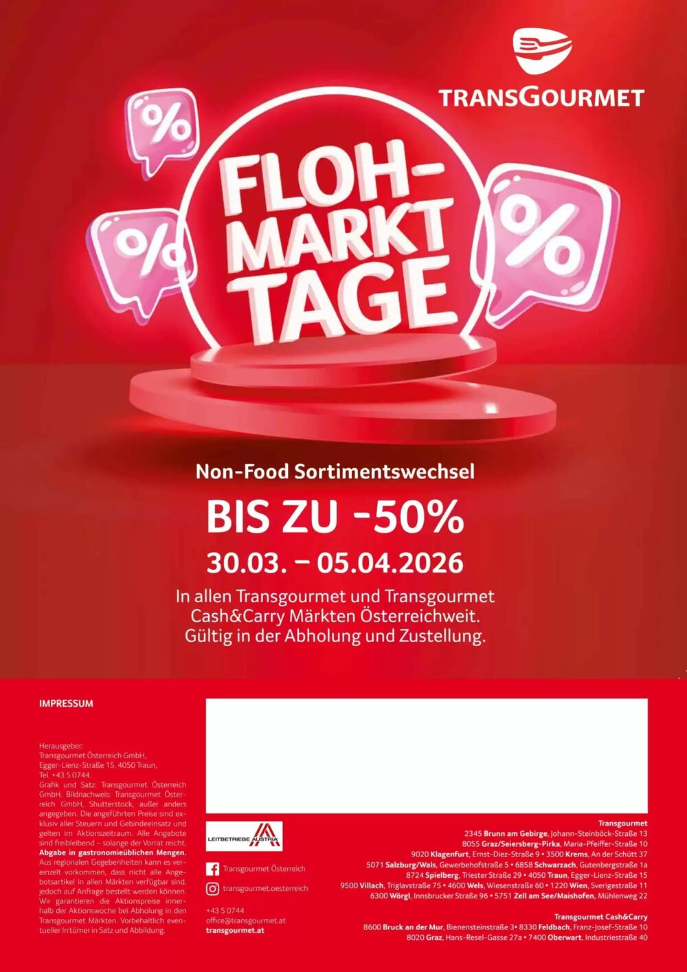 Transgourmet Flugblatt (ab 30.03.2026) - Angebote und Prospekt - Seite 31