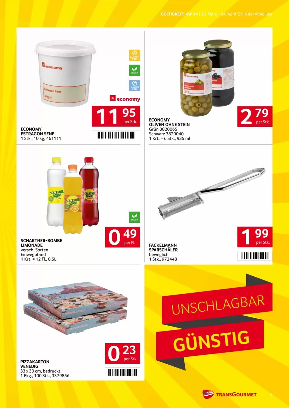 Transgourmet Flugblatt (ab 30.03.2026) - Angebote und Prospekt - Seite 5