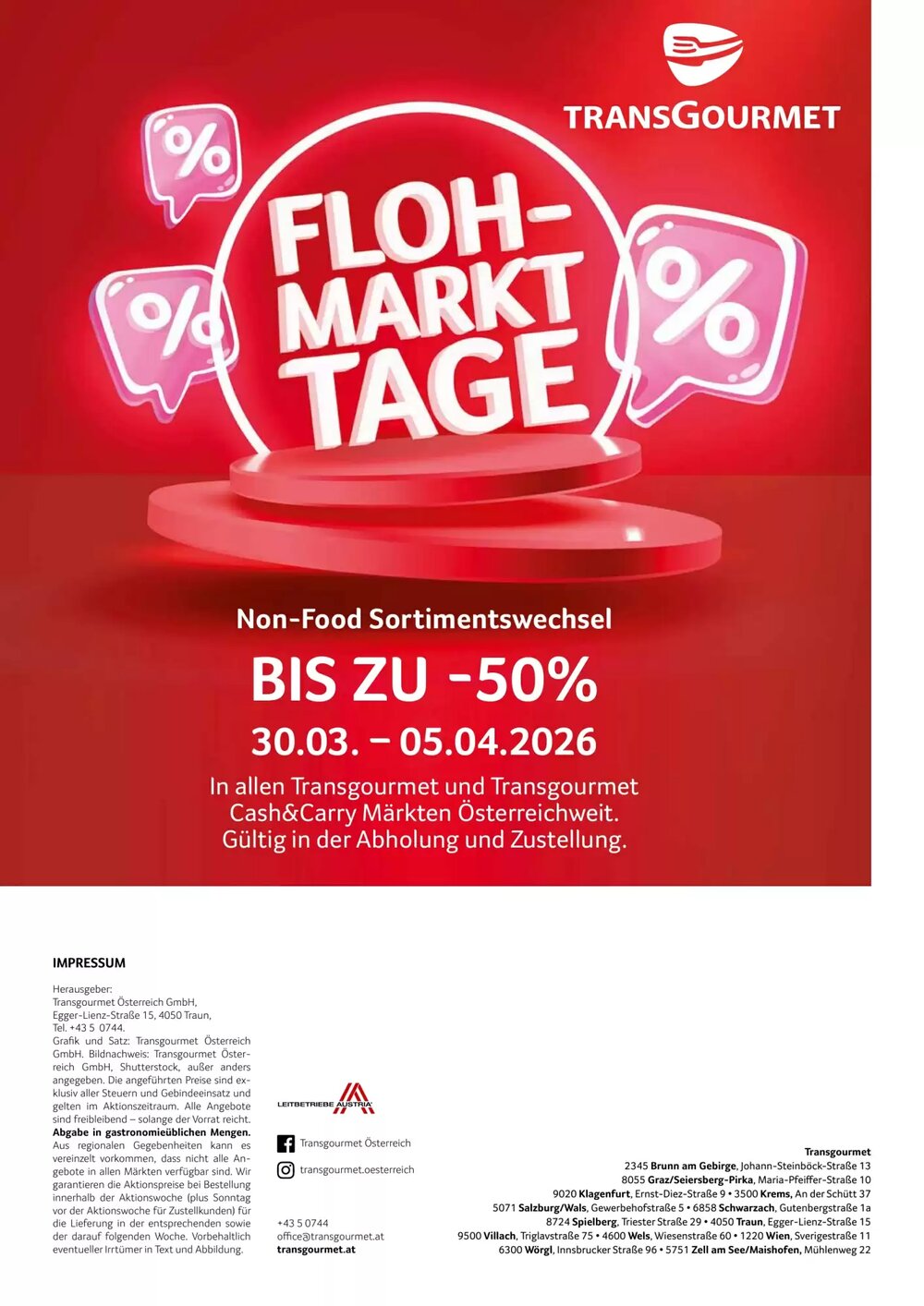 Transgourmet Flugblatt (ab 30.03.2026) - Angebote und Prospekt - Seite 32