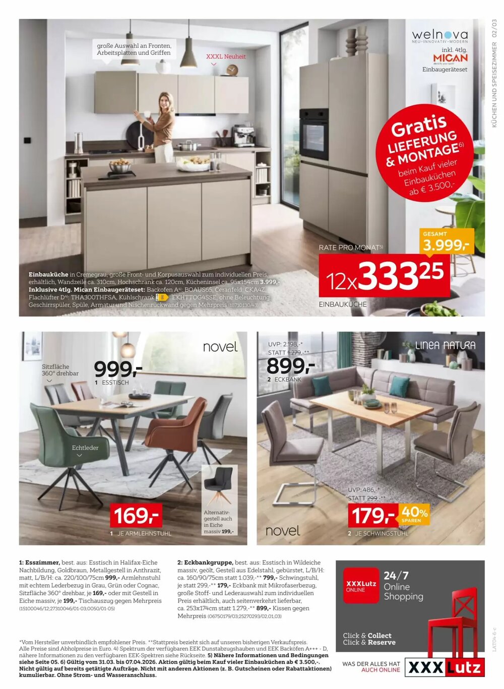 XXXLutz Flugblatt (ab 30.03.2026) - Angebote und Prospekt - Seite 3