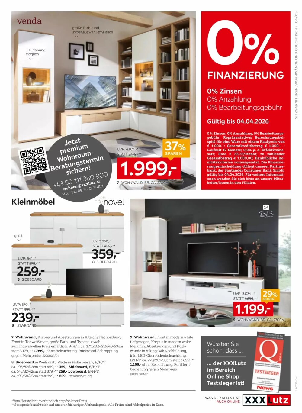 XXXLutz Flugblatt (ab 30.03.2026) - Angebote und Prospekt - Seite 5