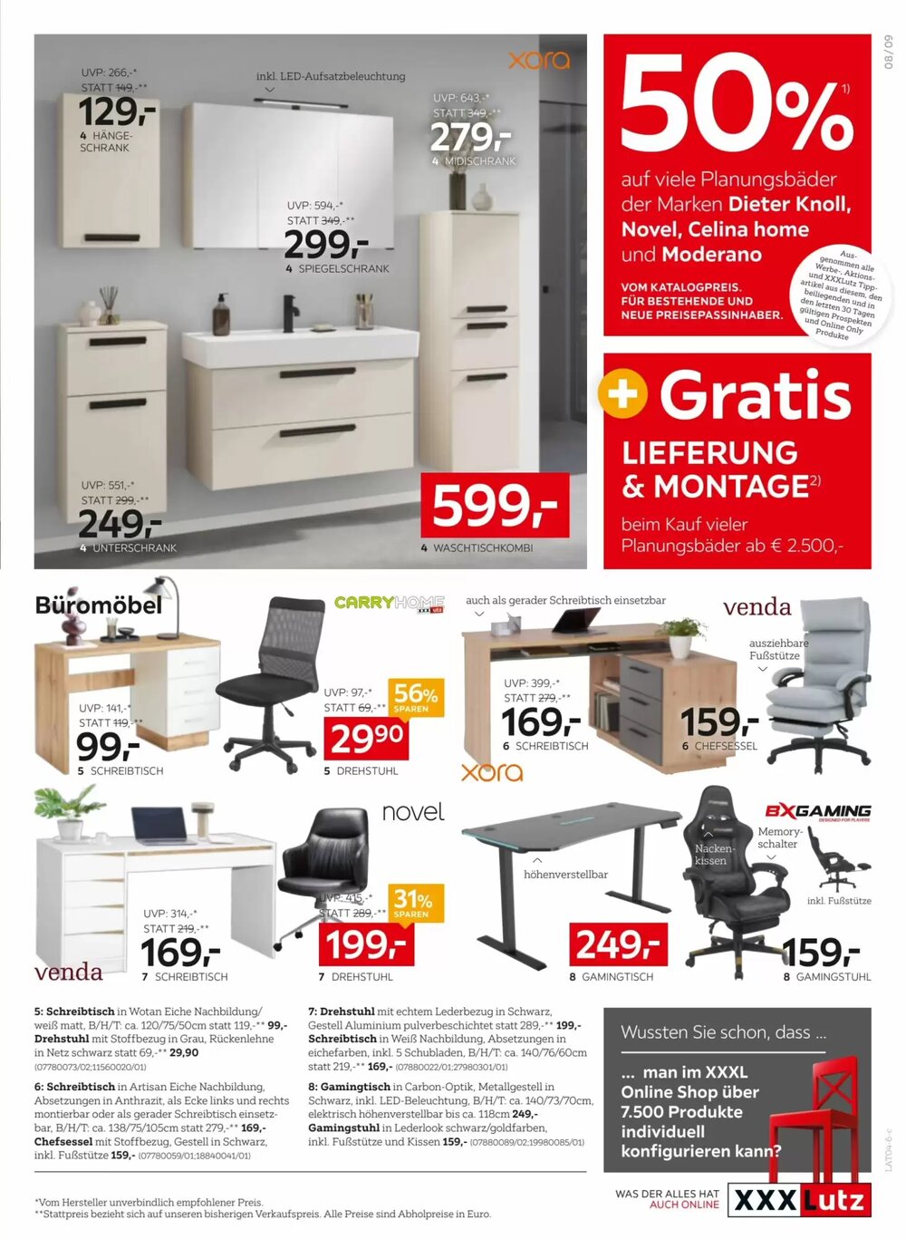 XXXLutz Flugblatt (ab 30.03.2026) - Angebote und Prospekt - Seite 9