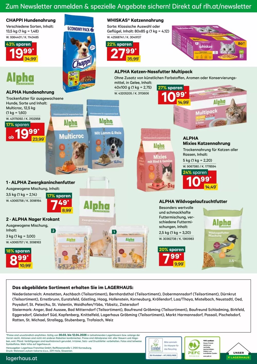 Lagerhaus Flugblatt (ab 30.03.2026) - Angebote und Prospekt - Seite 12