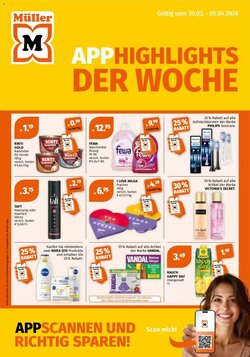 Müller Flugblatt (ab 30.03.2026) - Angebote und Prospekt