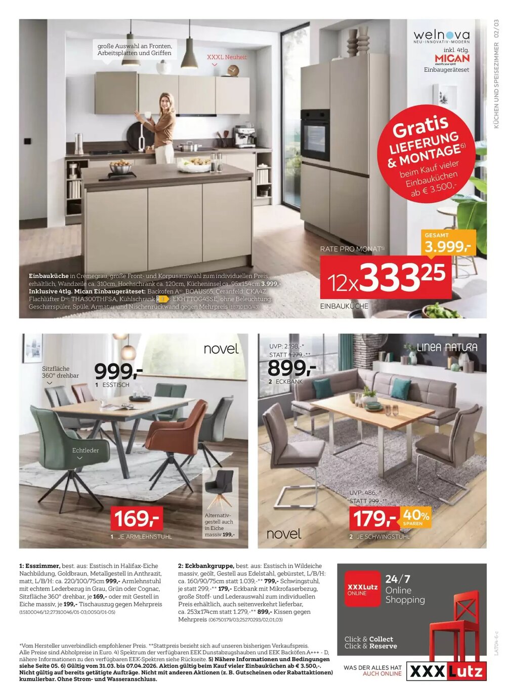 XXXLutz Flugblatt (ab 30.03.2026) - Angebote und Prospekt - Seite 3