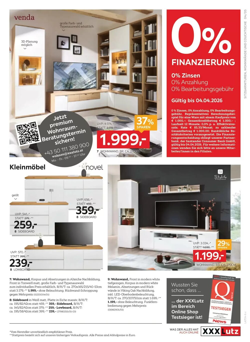 XXXLutz Flugblatt (ab 30.03.2026) - Angebote und Prospekt - Seite 5