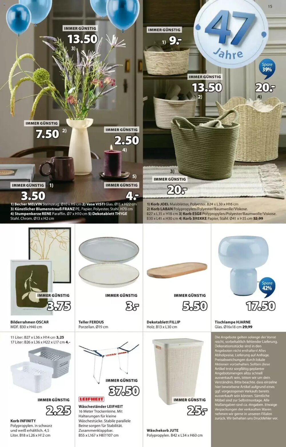 JYSK Flugblatt (ab 30.03.2026) - Angebote und Prospekt - Seite 15