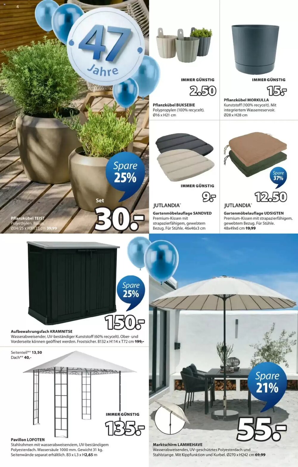 JYSK Flugblatt (ab 30.03.2026) - Angebote und Prospekt - Seite 4