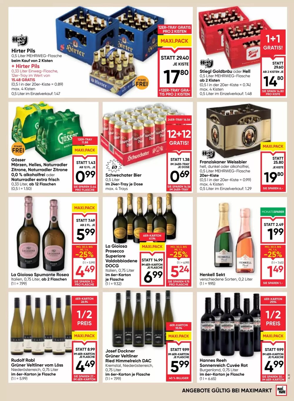 Maximarkt Flugblatt (ab 31.03.2026) - Angebote und Prospekt - Seite 15