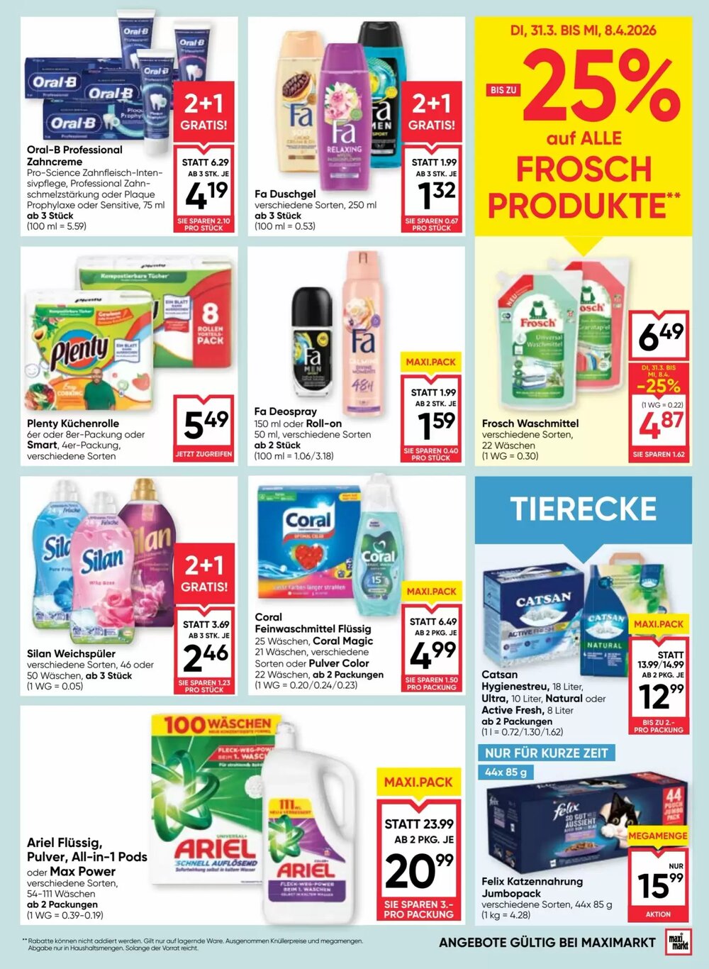 Maximarkt Flugblatt (ab 31.03.2026) - Angebote und Prospekt - Seite 17