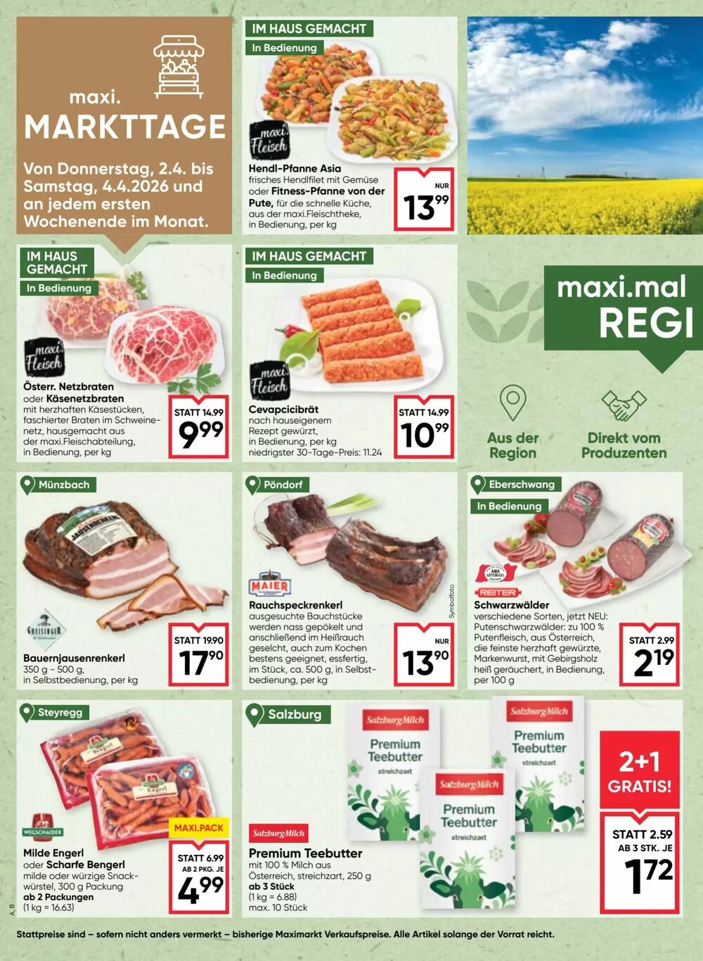 Maximarkt Flugblatt (ab 31.03.2026) - Angebote und Prospekt - Seite 4