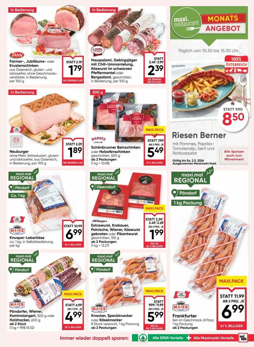 Maximarkt Flugblatt (ab 31.03.2026) - Angebote und Prospekt - Seite 9