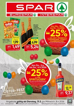 Spar Flugblatt (ab 31.03.2026) - Angebote und Prospekt