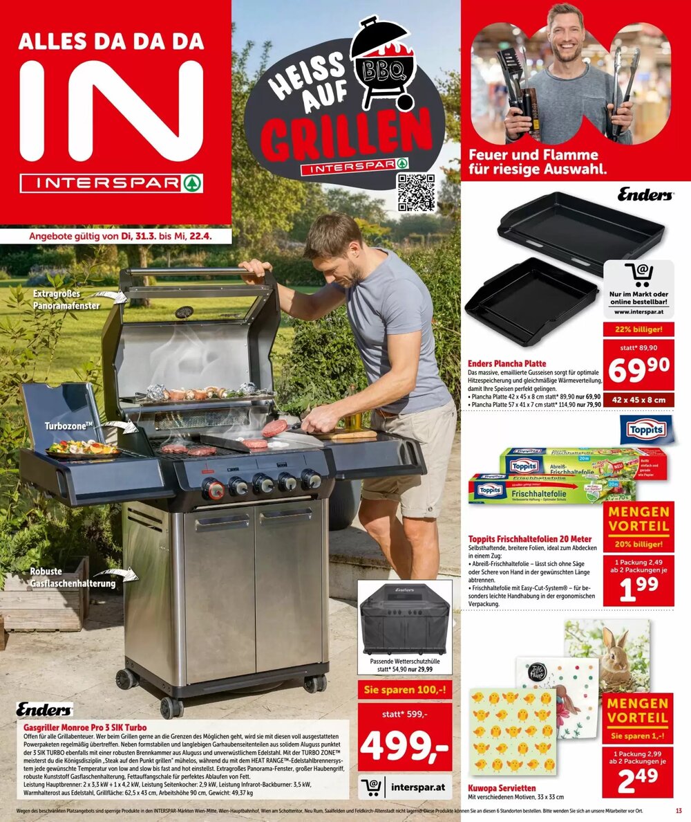 Interspar Flugblatt (ab 31.03.2026) - Angebote und Prospekt - Seite 13