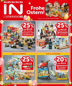 Interspar Flugblatt (ab 31.03.2026) - Angebote und Prospekt