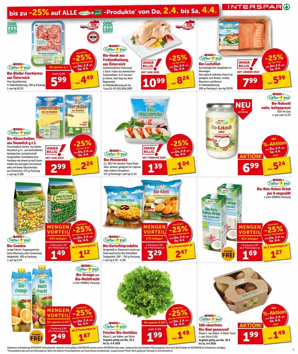 Interspar Flugblatt (ab 31.03.2026) - Angebote und Prospekt - Seite 7