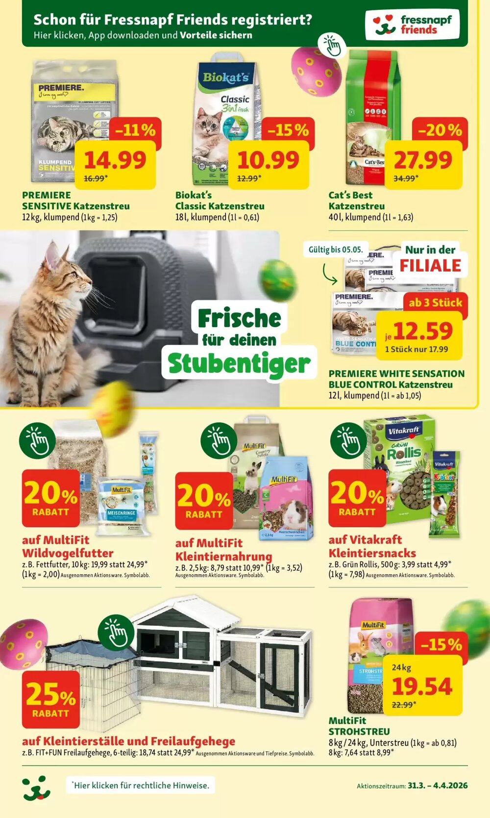 Fressnapf Flugblatt (ab 31.03.2026) - Angebote und Prospekt - Seite 6