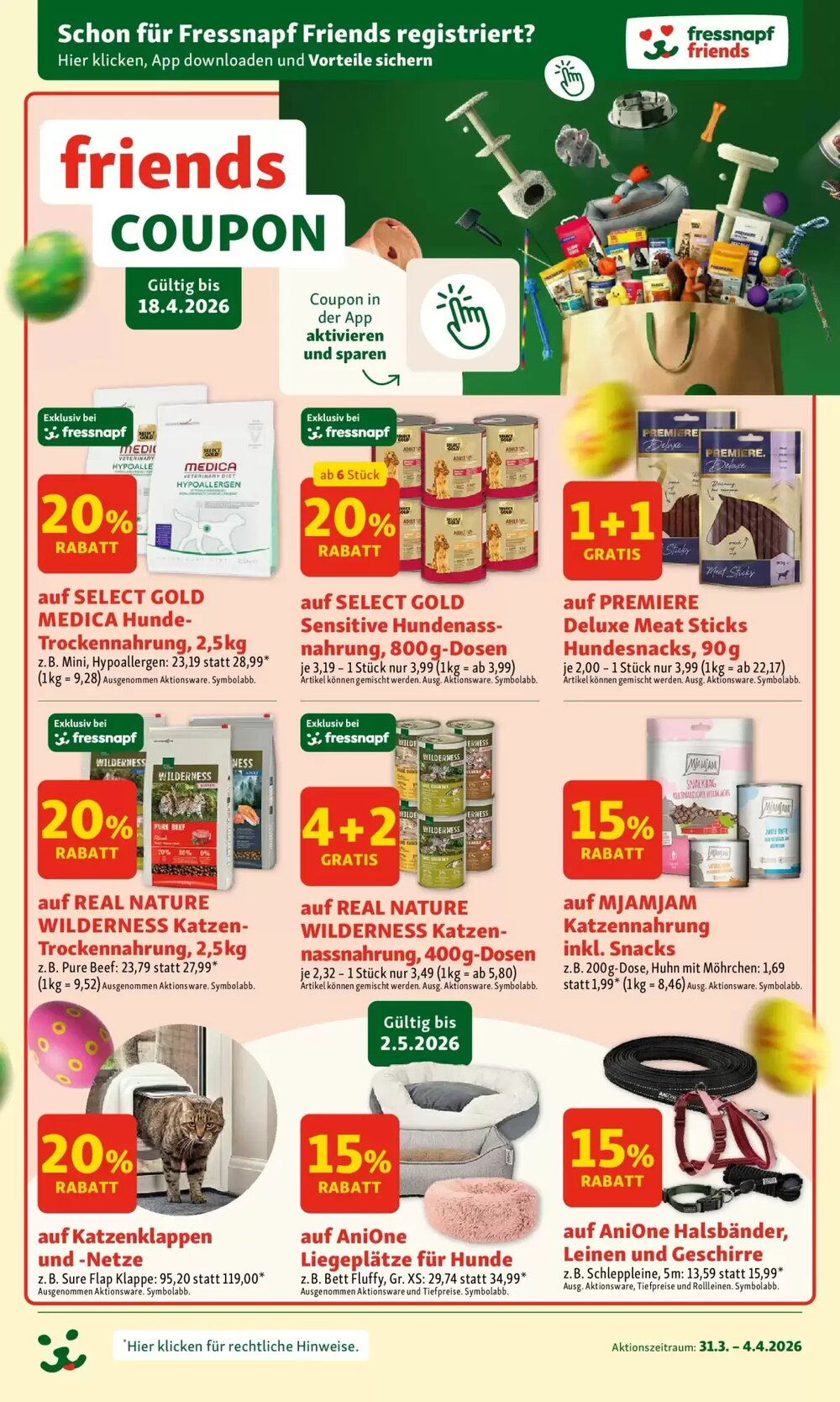 Fressnapf Flugblatt (ab 31.03.2026) - Angebote und Prospekt - Seite 7