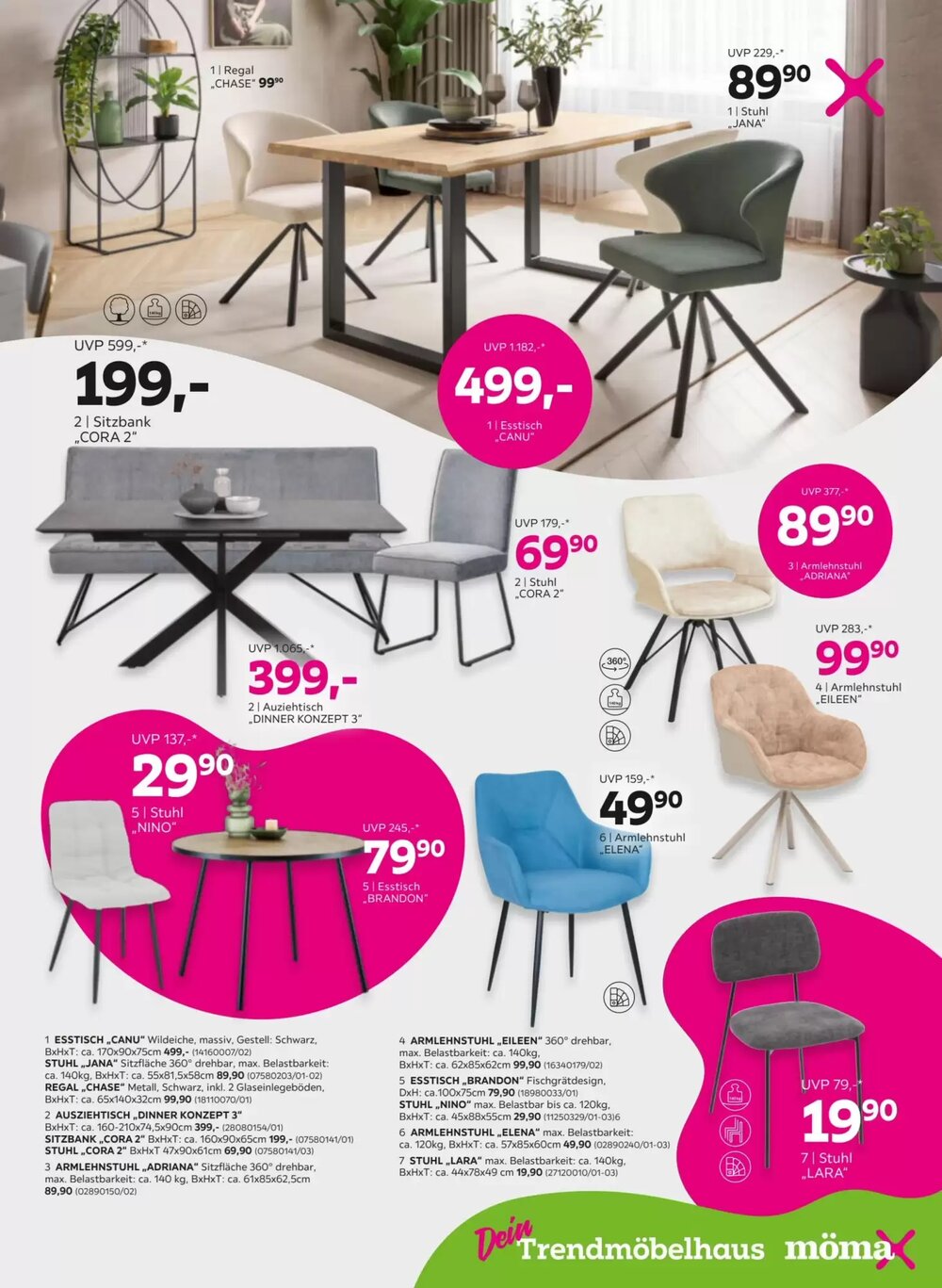 Mömax Flugblatt (ab 31.03.2026) - Angebote und Prospekt - Seite 3