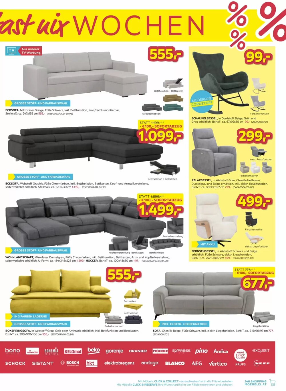 Möbelix Flugblatt (ab 31.03.2026) - Angebote und Prospekt - Seite 3