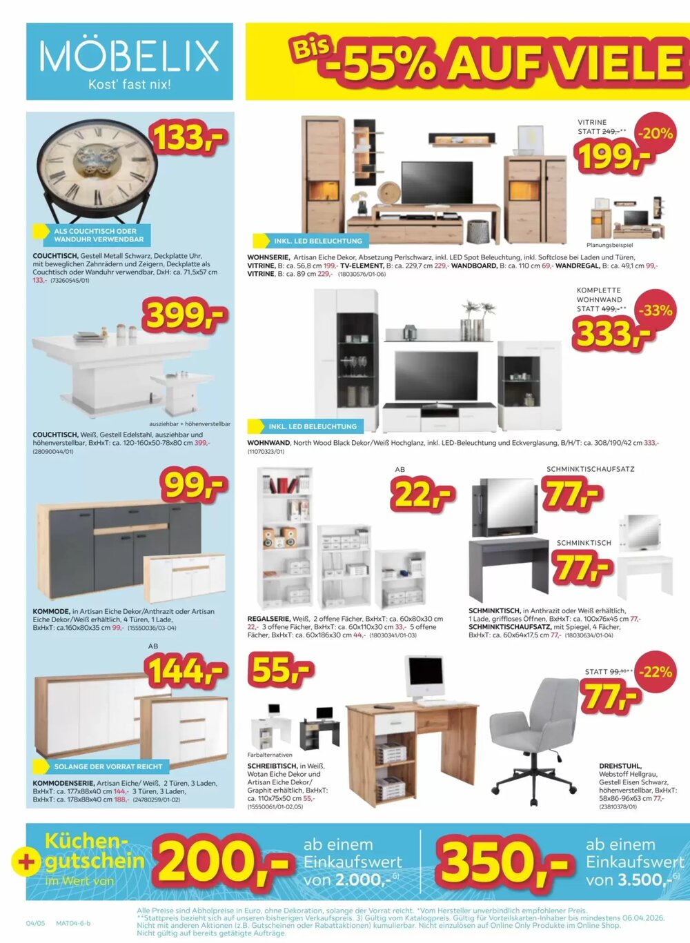Möbelix Flugblatt (ab 31.03.2026) - Angebote und Prospekt - Seite 4