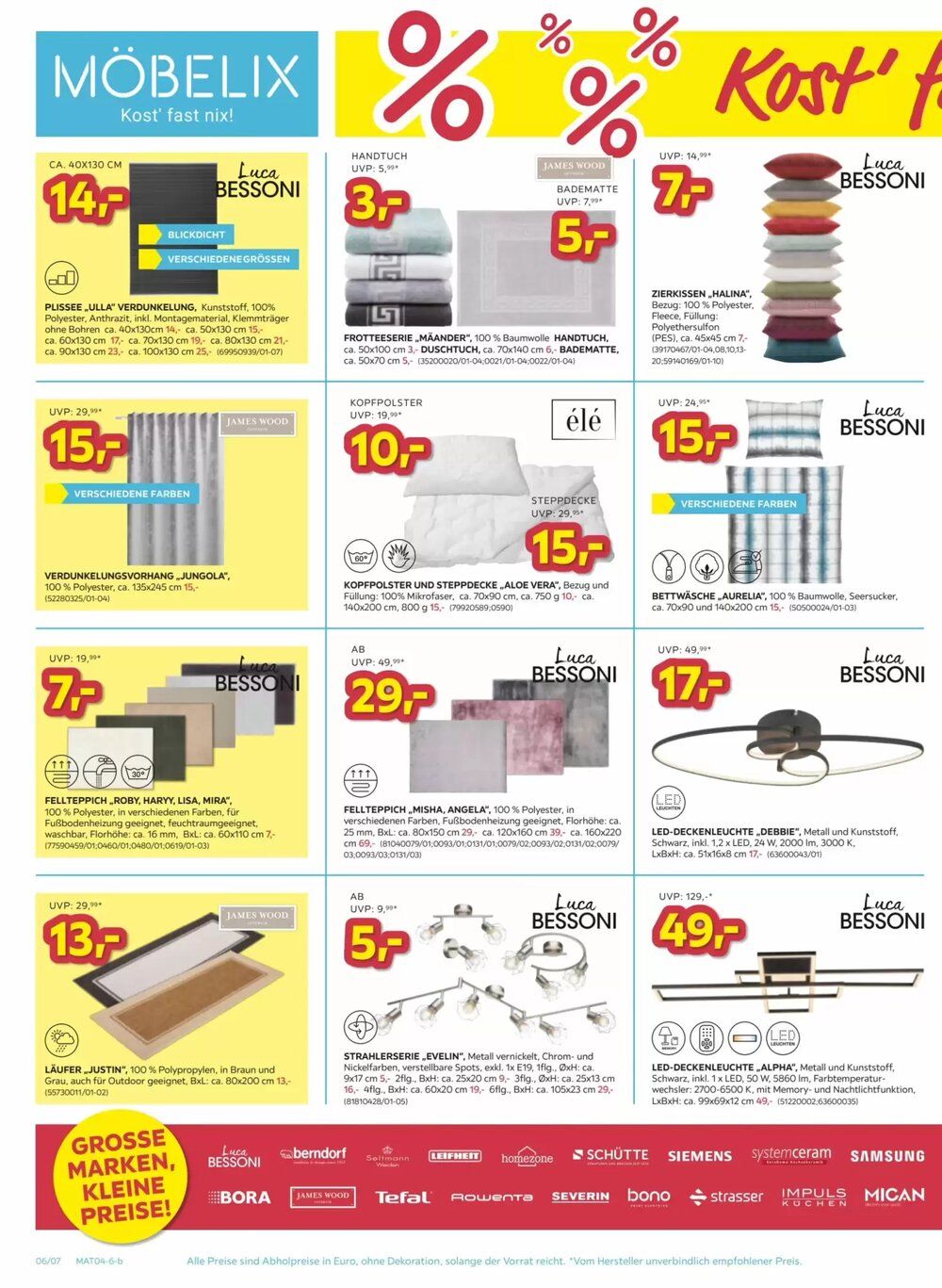 Möbelix Flugblatt (ab 31.03.2026) - Angebote und Prospekt - Seite 6