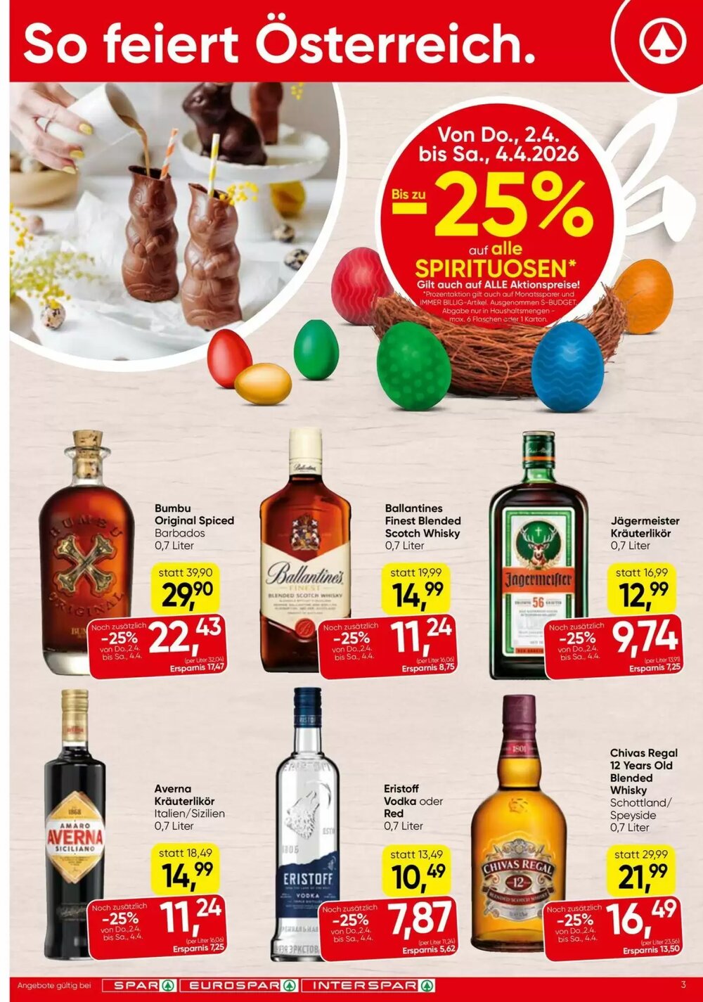 Eurospar Flugblatt (ab 31.03.2026) - Angebote und Prospekt - Seite 3