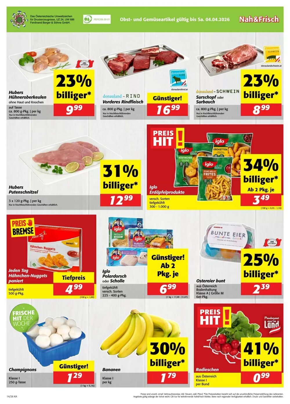 Nah&Frisch Flugblatt (ab 01.04.2026) - Angebote und Prospekt - Seite 8