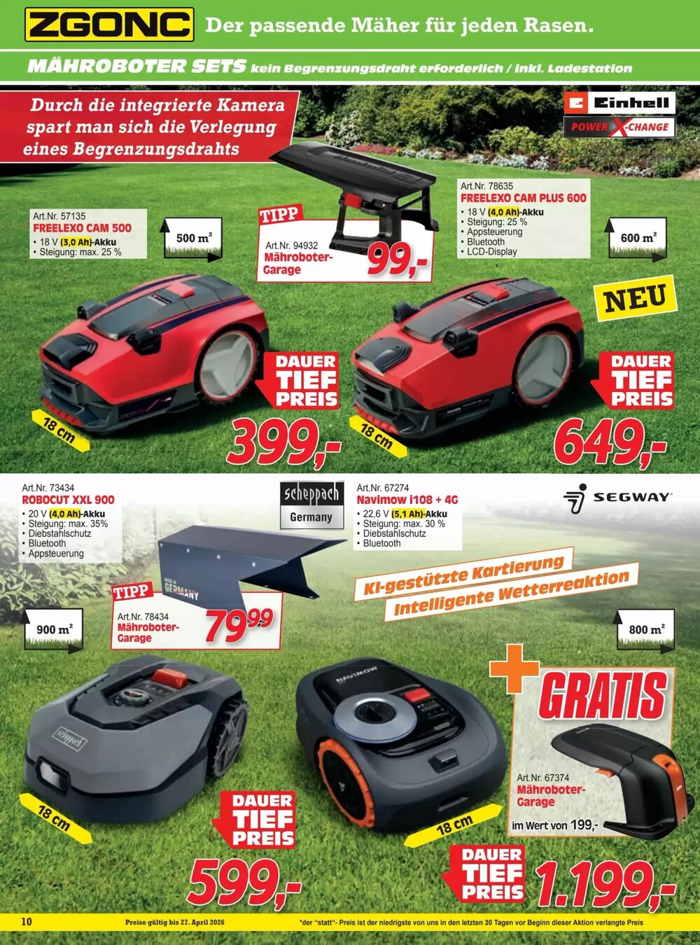 Zgonc Flugblatt (ab 01.04.2026) - Angebote und Prospekt - Seite 10