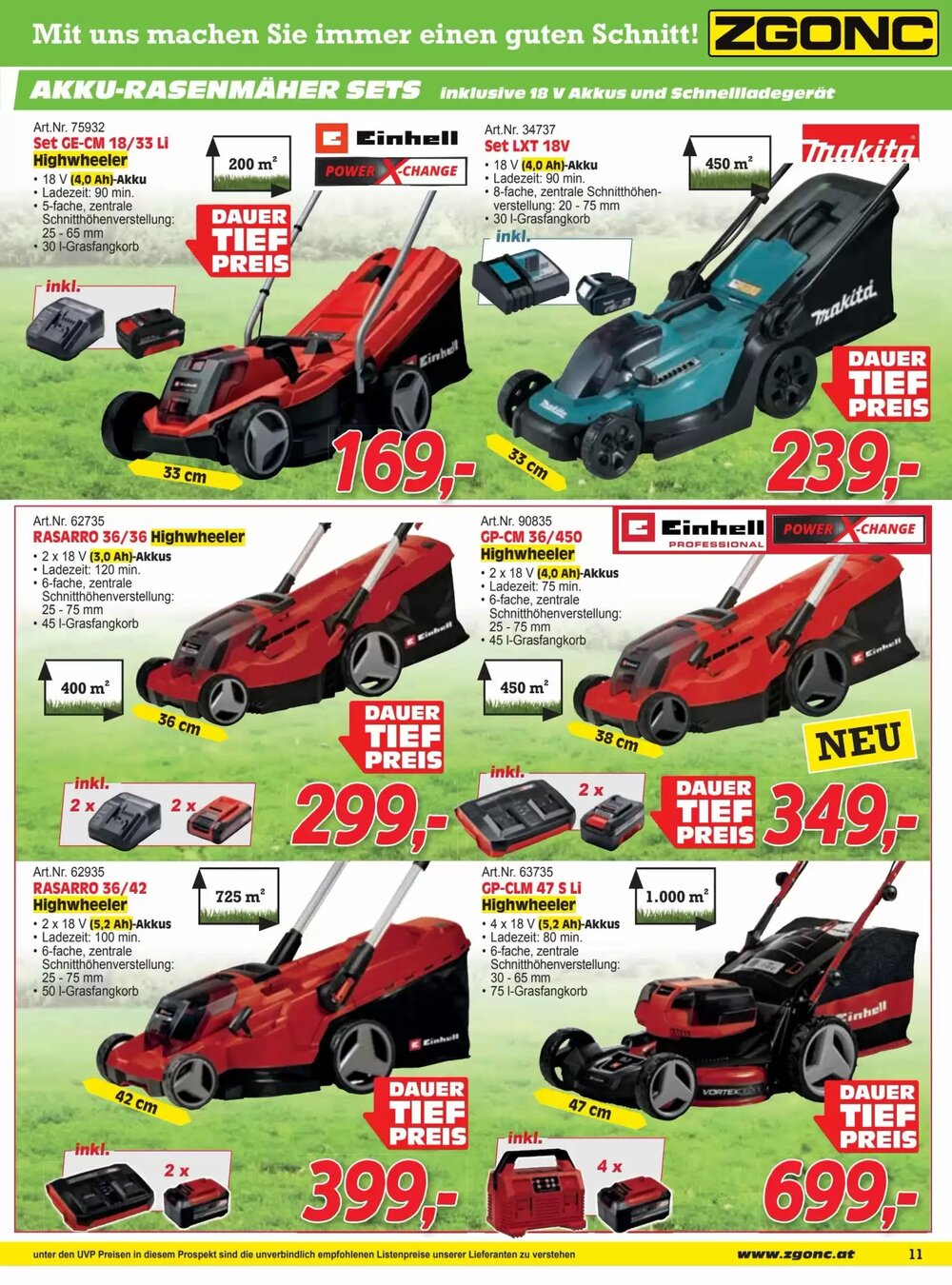 Zgonc Flugblatt (ab 01.04.2026) - Angebote und Prospekt - Seite 11