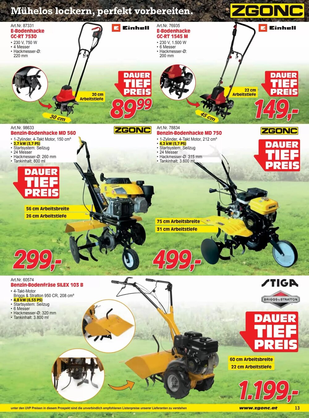 Zgonc Flugblatt (ab 01.04.2026) - Angebote und Prospekt - Seite 13