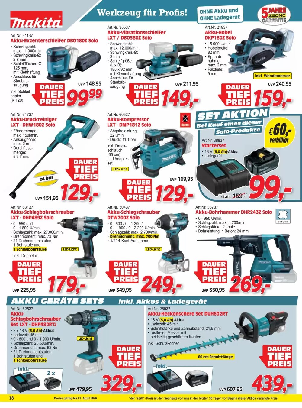 Zgonc Flugblatt (ab 01.04.2026) - Angebote und Prospekt - Seite 18