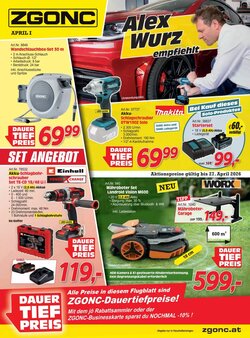 Zgonc Flugblatt (ab 01.04.2026) - Angebote und Prospekt